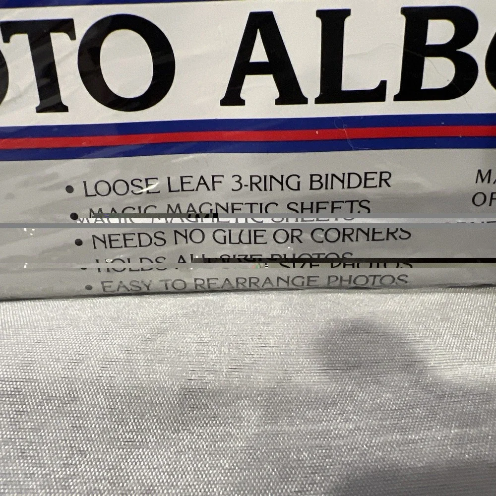Vintage Pioneer Deluxe Cover 100 Photo Album Large Fast-stick 50 Sheets NEW USA